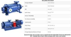 Sumak, SYT80/5, 22Kw, 380V, 1450 d/d, Yatay Milli Kademeli pompalar