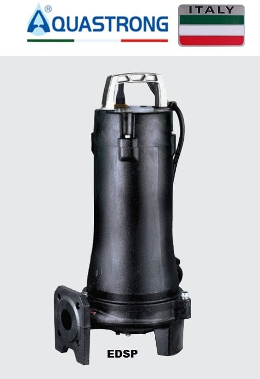 Aquastrong  50 EDSP 12-30-4 L/QG      4kW 380V  Komple Döküm Parçalayıcı Çarklı Atık Su Foseptik Dalgıç Pompa