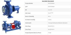 Sumak, SMT315/50, 11 kW, 15Hp, 380V, Tek Kademeli, Salyangoz Gövdeli Pompa (1450 d/d)