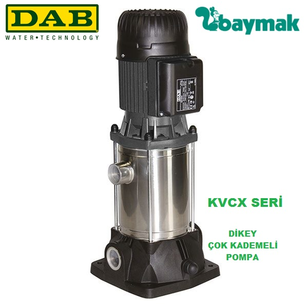 Dab  KVCX  60-120 T     2.2 kW  380V   Dikey Milli Çok Kademeli Santrifüj Pompa