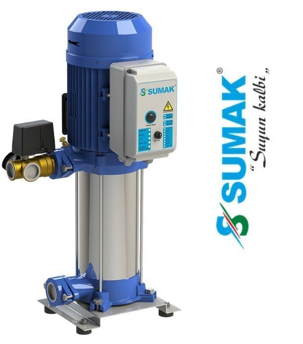 Sumak, SHT 34 A 1500/6, Düşey Milli Kademeli Hidrofor [ 1 X 11kW ]