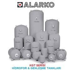 Alarko KGT 300D  300 Litre 10 Bar Dikey Ayaklı Kapalı Tip Hidrofor ve Genleşme Tankı