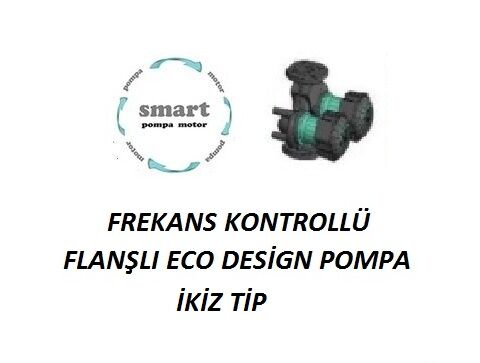 SMART SPM D-80/10 360 F ECO İNV. İKİZ DN80 FREKANS KONTROLLÜ FLANŞLI ECO İKİZ SİRKÜLASYON POMPASI