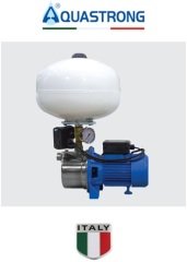 Aquastrong  CH 24 WTJ 80     0.8Hp 220V   24 Litre  Küre Tanklı Paslanmaz Paket Hidrofor