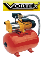 Vortex Vkp S/S 9-06 M 2.5Hp 220V Paslanmaz Çelik Fanlı Yatay Mllli Paket Hİdrofor