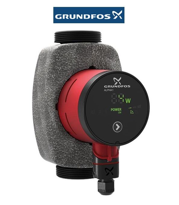 Grundfos ALPHA1 32-60 180mm Döküm Gövdeli Dişli Tip Frekans Konvertörlü Sirkülasyon Pompası - 99199581