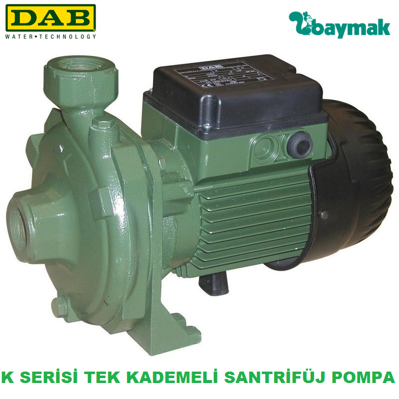 Dab  K 50/800 T     11 kw  380V   Tek Kademeli Döküm Gövdeli Santrifüj Pompa