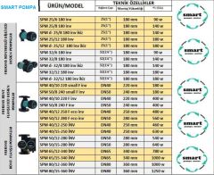 SMART SPM  65/12-340 İNV  DN65  FREKANS KONTROLLÜ  FLANŞLI  SİRKÜLASYON POMPASI