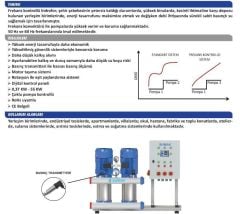 Sumak, SHT 12B 300/6 PFK, Çift Pompalı Frekans Kontrollü Hidrofor [ 2 X 3 HP ]