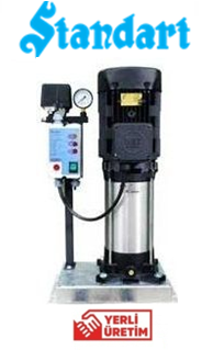 Standart TH 1xSBT-V 80/8 1.5hp 380v Tek Pompalı Paket Hidrofor
