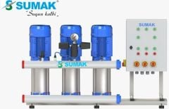Sumak, SHT 16C 550/5 PFK, Üç Pompalı Frekans Kontrollü Hidrofor [ 3 X 5.5 HP ]