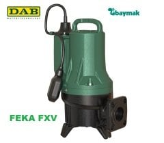Dab  FEKA FXV 20.15 T-NA    1.7 kW  380V   Atık Su Dalgıç Pompa (Vortex Çarklı)