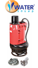 Water Sound 100KBS46 8hp 380v 4\'\' Çıkışlı Endüstriyel Tip Karıştırıcılı Çamur Pompası
