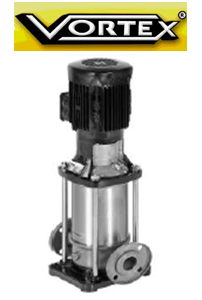 Vortex VDS S/S 16-12 15hp 380v In-line Dik Milli Paslanmaz Çelik Fanlı Pompalar