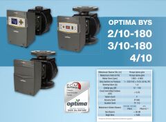 Alarko OPTIMA BYS 4/10   Flanşlı Tip Frekans Kontrollü Sirkülasyon Pompası  -  Ekransız