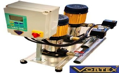Vortex VKP VD  6-07 T    2X2Hp 380V  Tanksız Çift Pompalı Paket Hidrofor