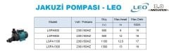 Leo LSPA1100  220V  Jakuzi Pompası