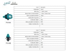 Leo  PS-04B   220V Elektromanyetik Anahtar - Hidromat